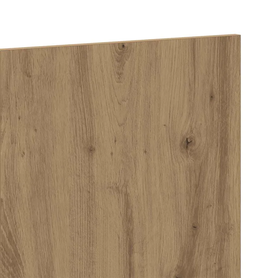 Tête de lit chêne artisanal 160x1,5x80 cm bois d'ingénierie - 5