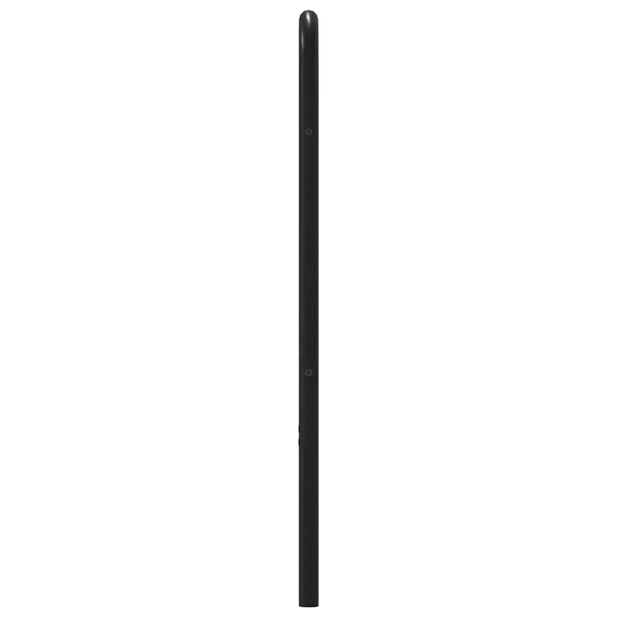 Tête de lit de remplacement chêne marron 90 cm acier et bois d'ingénierie - 4