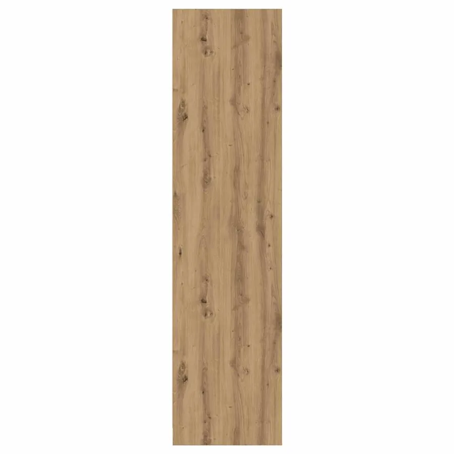 Garde-robe chêne artisanal 100x50x200 cm bois d'ingénierie - 5