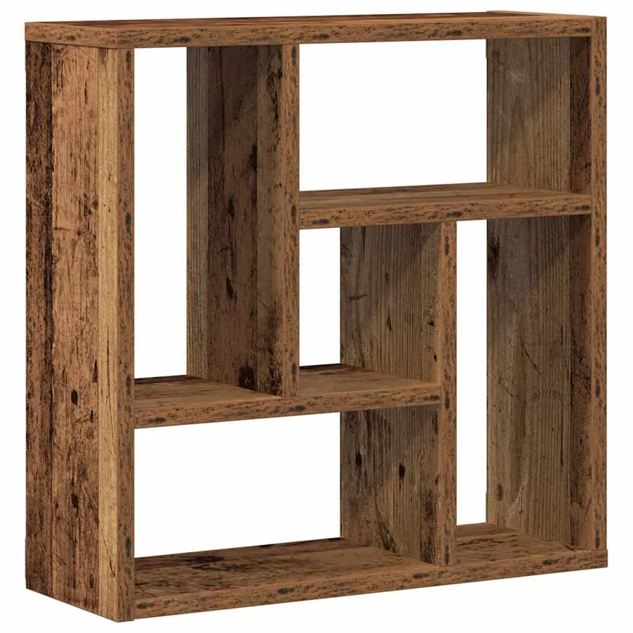Étagère murale vieux bois 45x16x45 cm bois d'ingénierie - 2