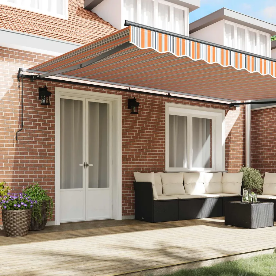 Auvent rétractable Multicolore 500 x 300 x 165 cm - 3