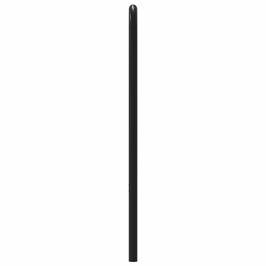Tête de lit de remplacement chêne marron 160 cm acier et bois d'ingénierie - 4