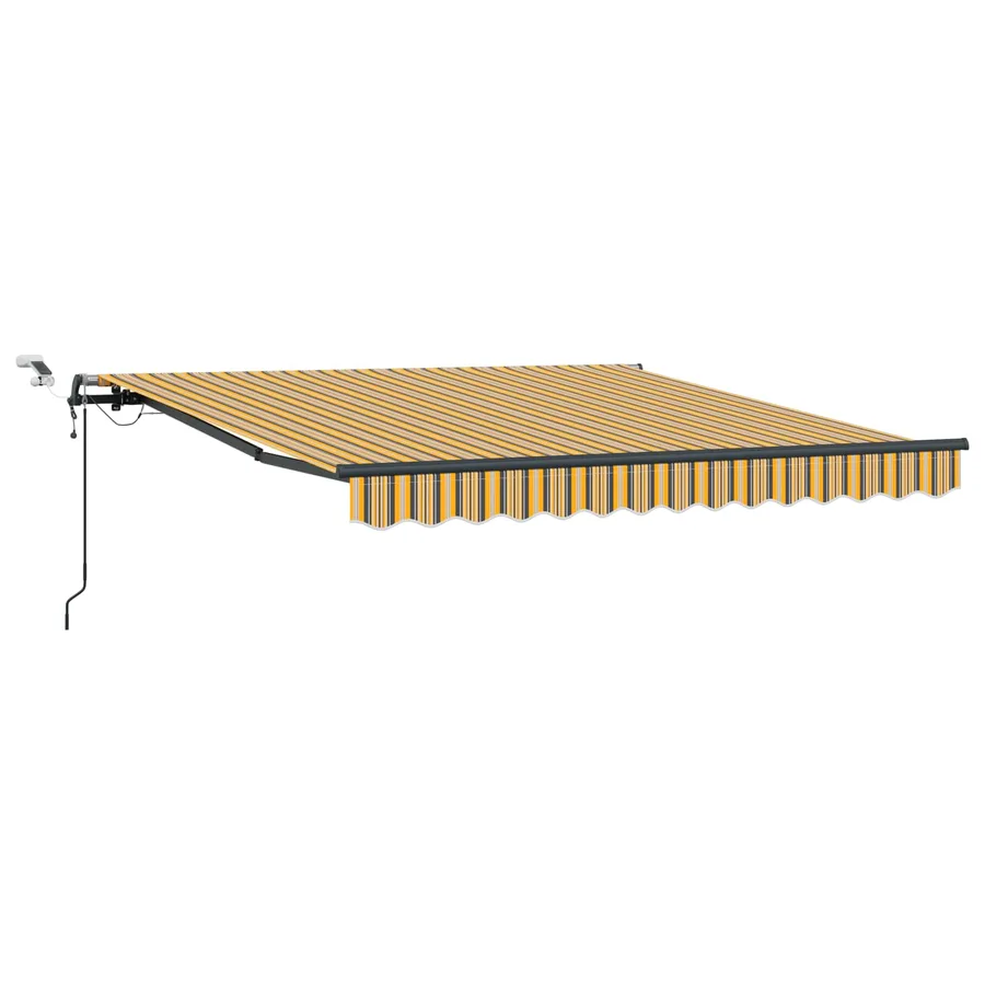 Auvent rétractable Multicolore 350 x 250 cm Polyester - 2
