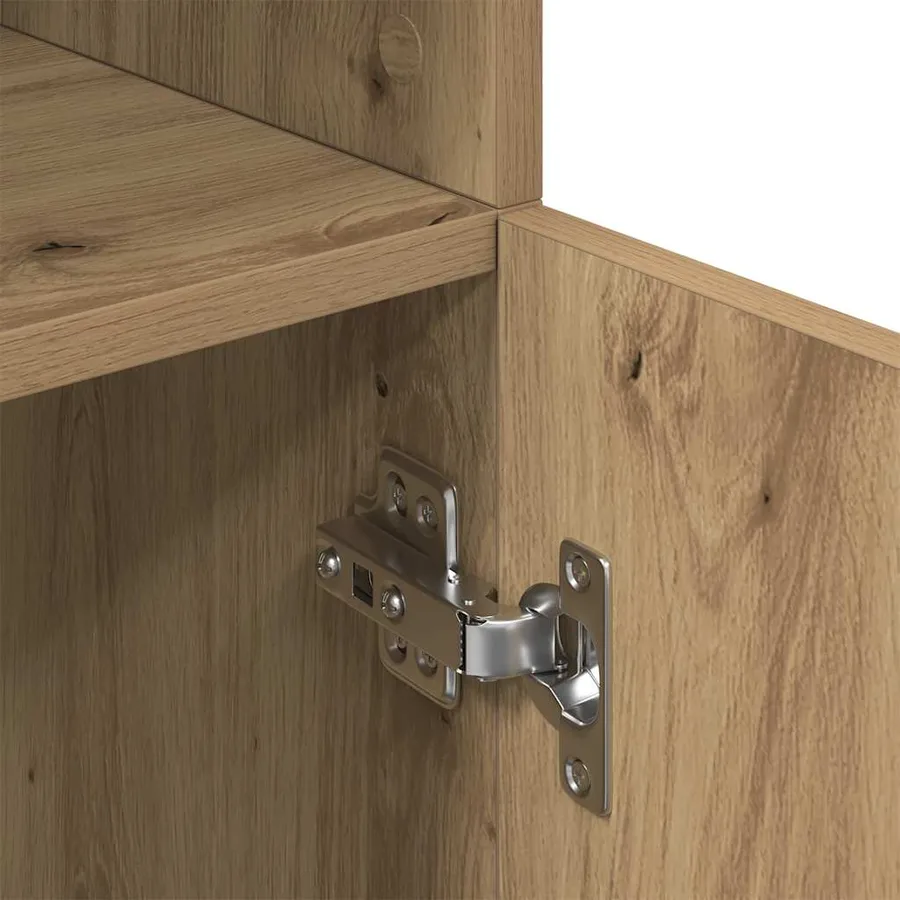 Armoire de cuisine chêne artisanal 57x41,5x131,5 cm - 8
