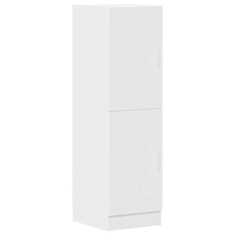 Ensemble d'armoires de cuisine 2 pcs blanc bois d'ingénierie - 6