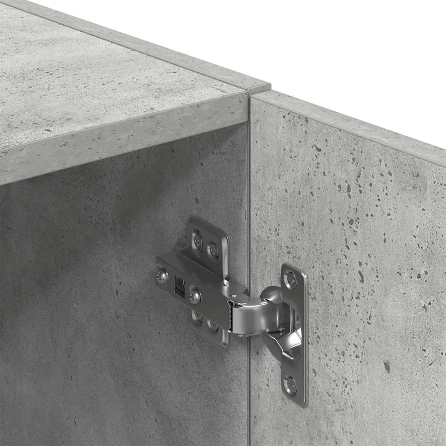 Ensemble d'armoires de cuisine 3 pcs gris béton - 10