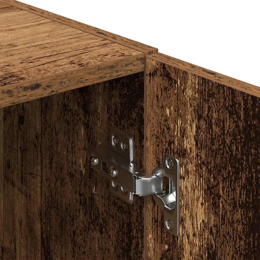 Ensemble d'armoires de cuisine 2 pcs vieux bois - 10