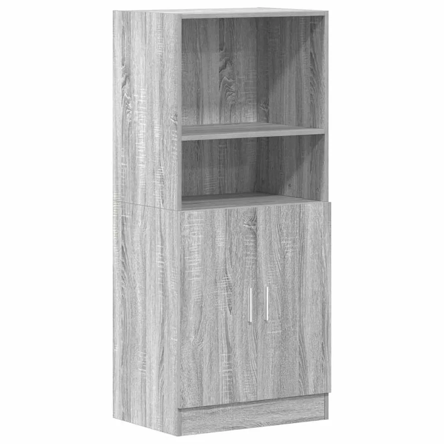 Ensemble d'armoires de cuisine 3 pcs sonoma gris - 7
