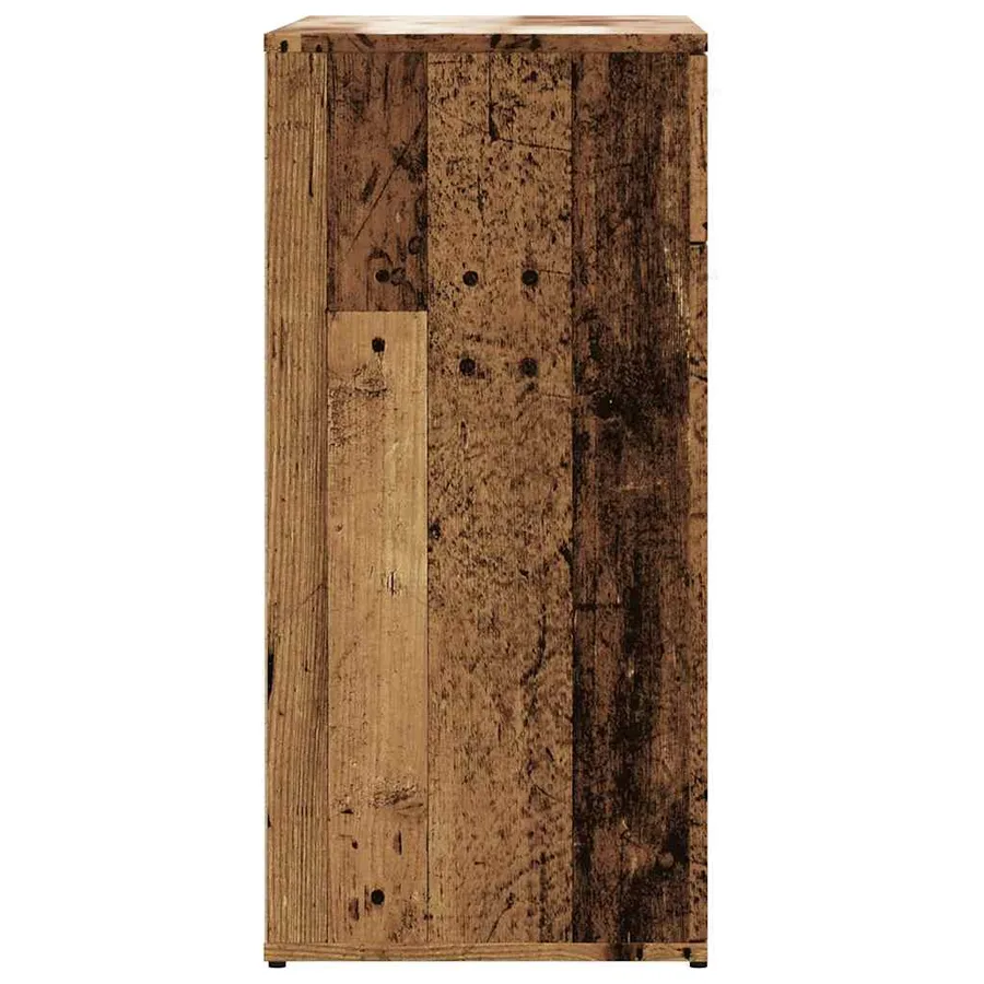 Buffet vieux bois 80x36x75 cm bois d'ingénierie - 6