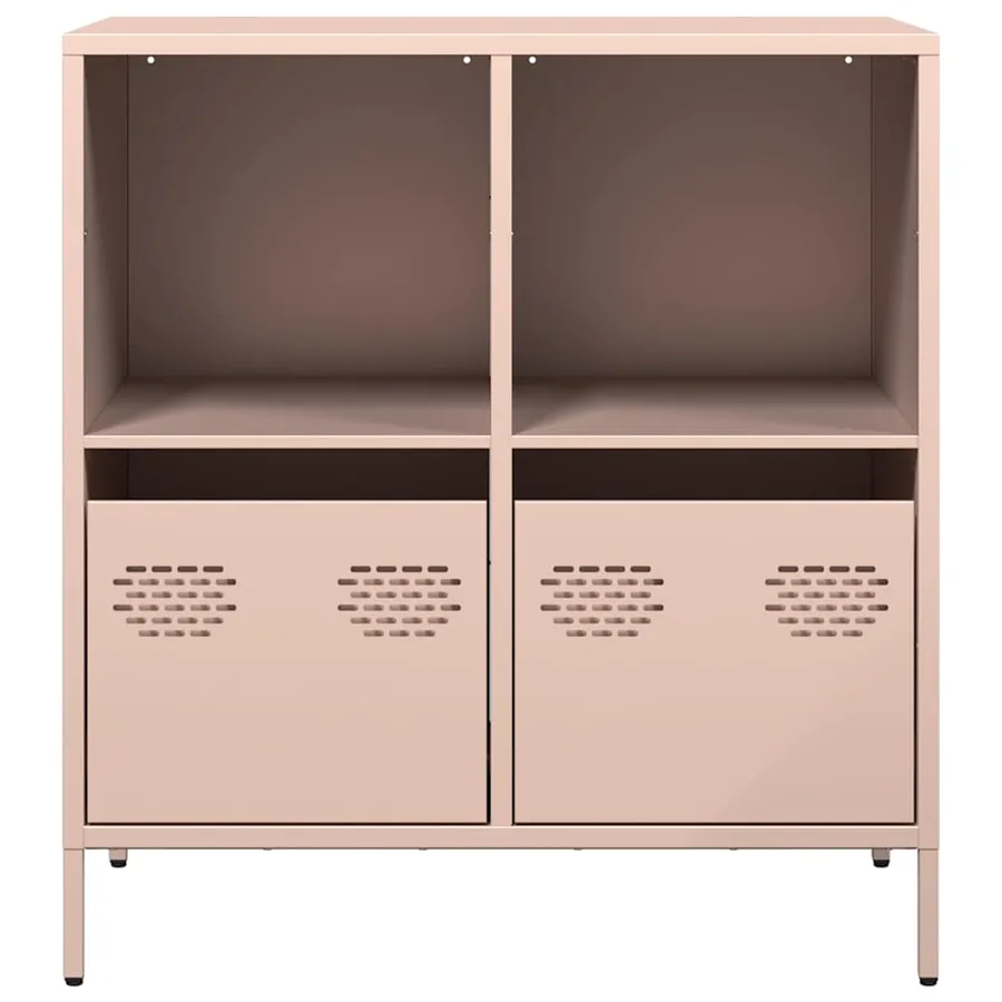 Buffet rose 68x39x73,5 cm acier laminé à froid - 4