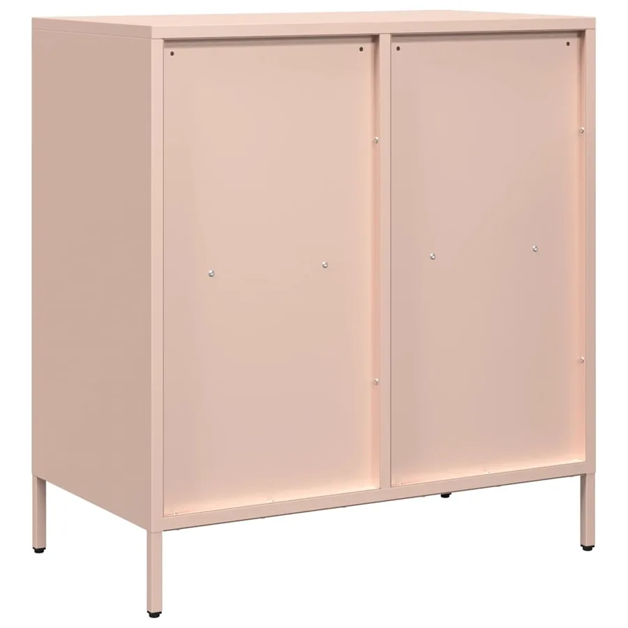 Buffet rose 68x39x73,5 cm acier laminé à froid - 7
