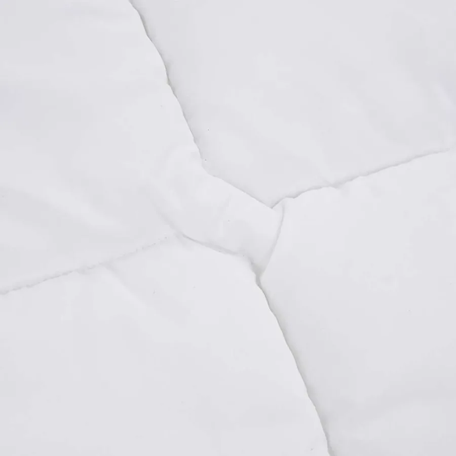 Protège-matelas blanc 180x220 cm - 4