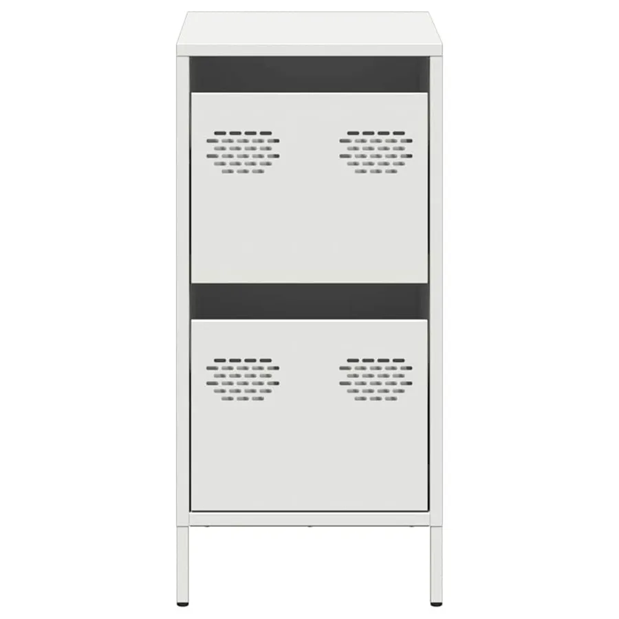 Buffet blanc 35x39x73,5 cm acier laminé à froid - 5