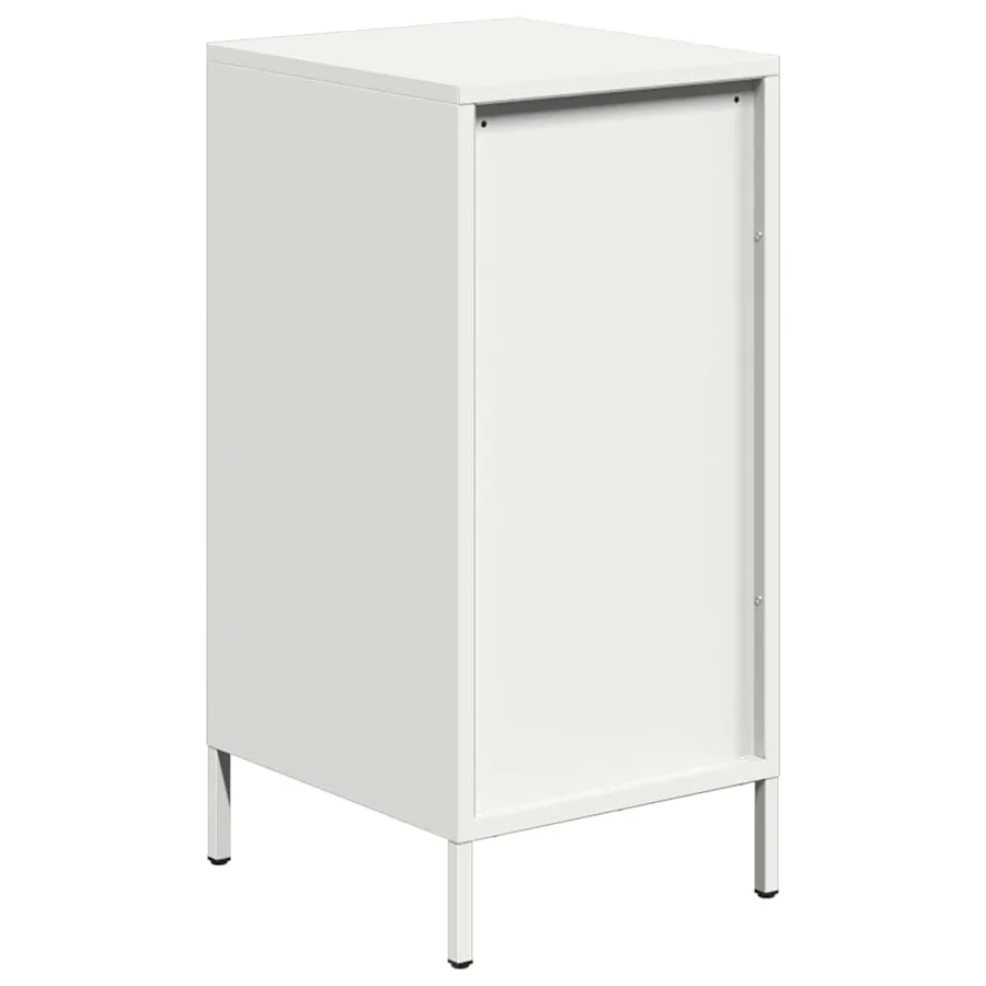Buffet blanc 35x39x73,5 cm acier laminé à froid - 7