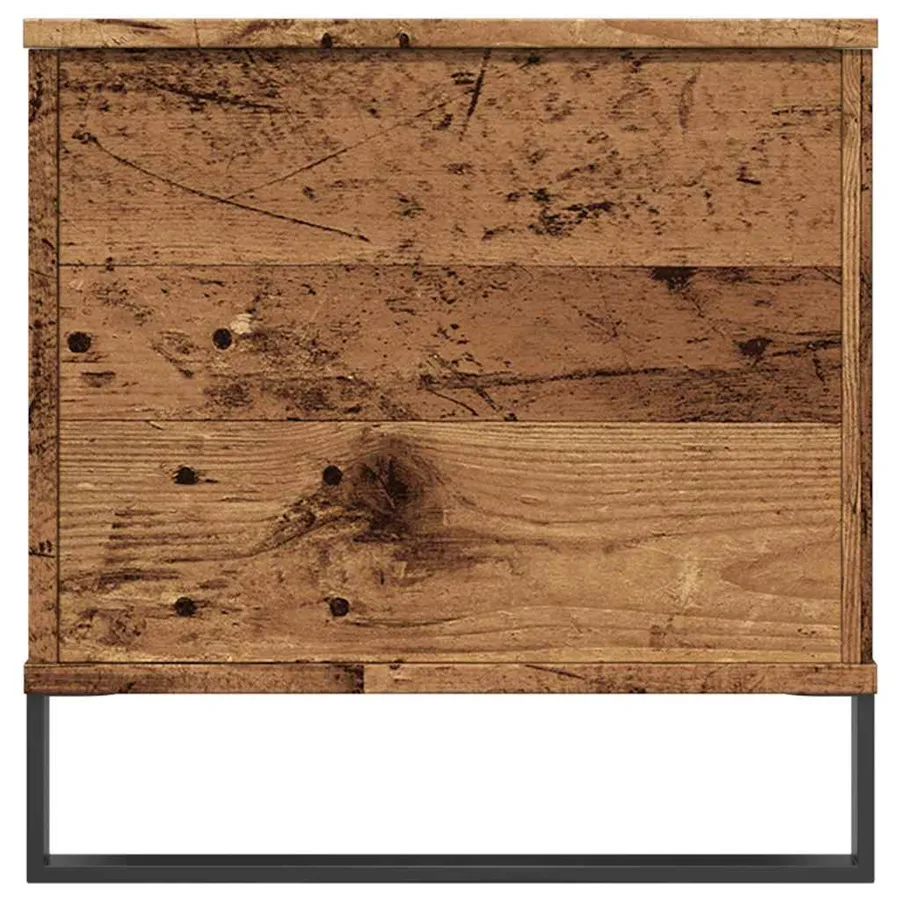Table basse vieux bois 90x44,5x45 cm bois d'ingénierie - 6