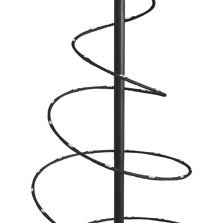 Sapin de Noël à LED 80 LED blanc chaud 120 cm - 9