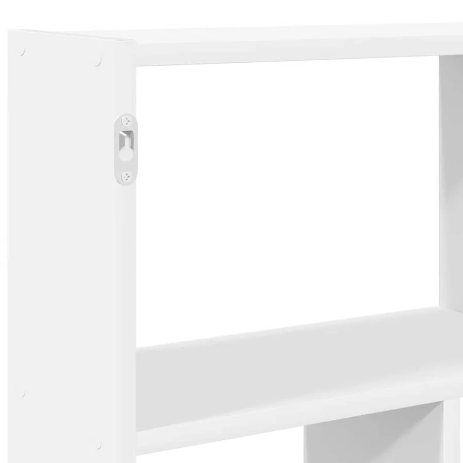 Étagère cube murale 12 compartiments blanc bois d'ingénierie - 7