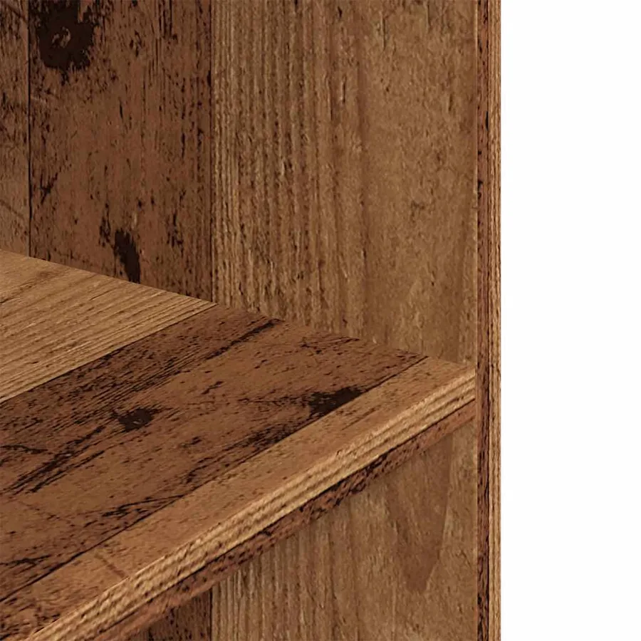 Support pour aquarium vieux bois 120x40x60 cm bois d'ingénierie - 7