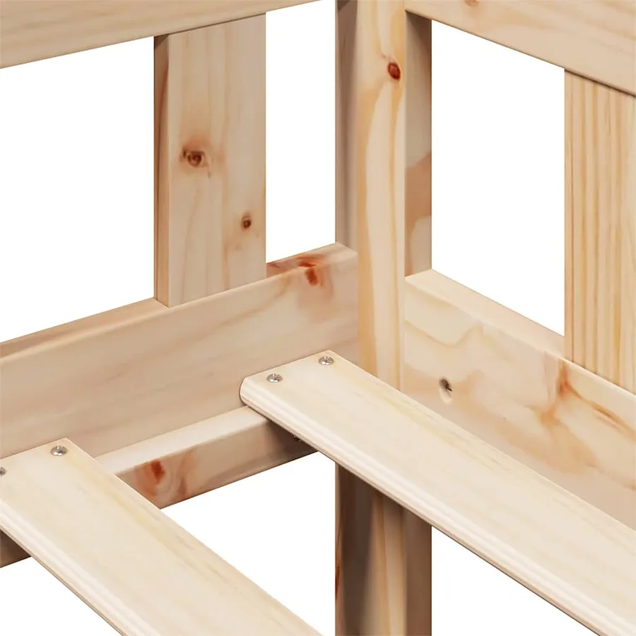 Lit de jour avec tiroirs sans matelas 90x200 cm bois massif - 10