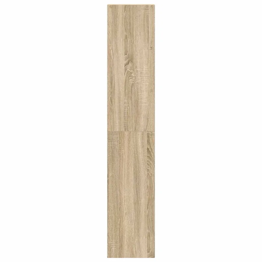Bibliothèques 2 pcs empilable chêne sonoma bois d'ingénierie - 5