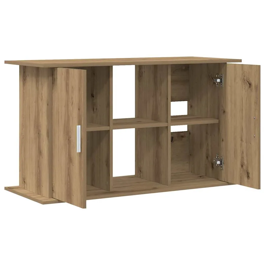 Support d'aquarium Chêne artisanal 101 x 41 x 58 cm Bois d'ingénierie - 2