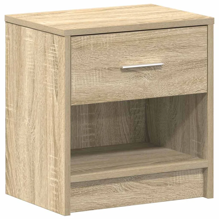 Table de chevet avec tiroir en chêne Sonoma 39x28x41 cm - 6