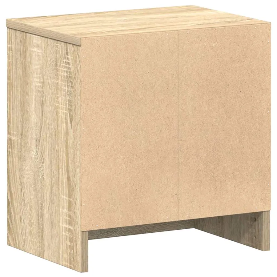 Table de chevet avec tiroir en chêne Sonoma 39x28x41 cm - 8