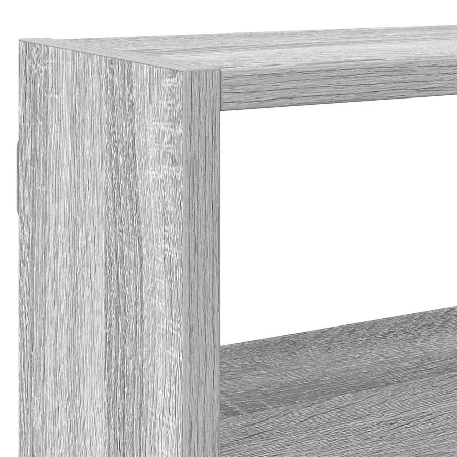 Étagère cube murale 7 compartiments sonoma gris - 7