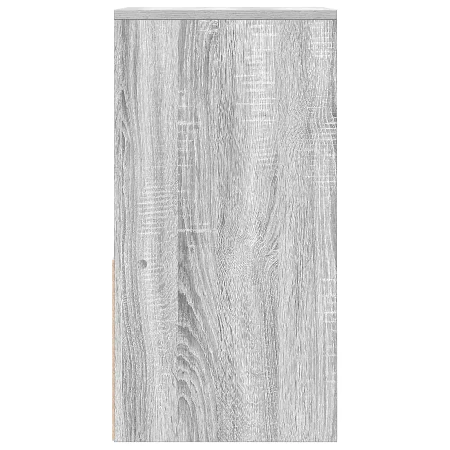 Tables de chevet avec tiroir 2 pcs sonoma gris 35x34x66,5 cm - 7