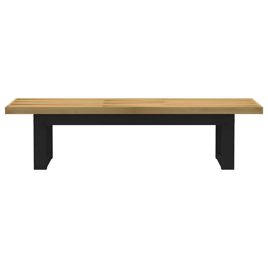 Banc à manger NOAIN pieds en forme de U 180x40x45 cm massif pin - 3