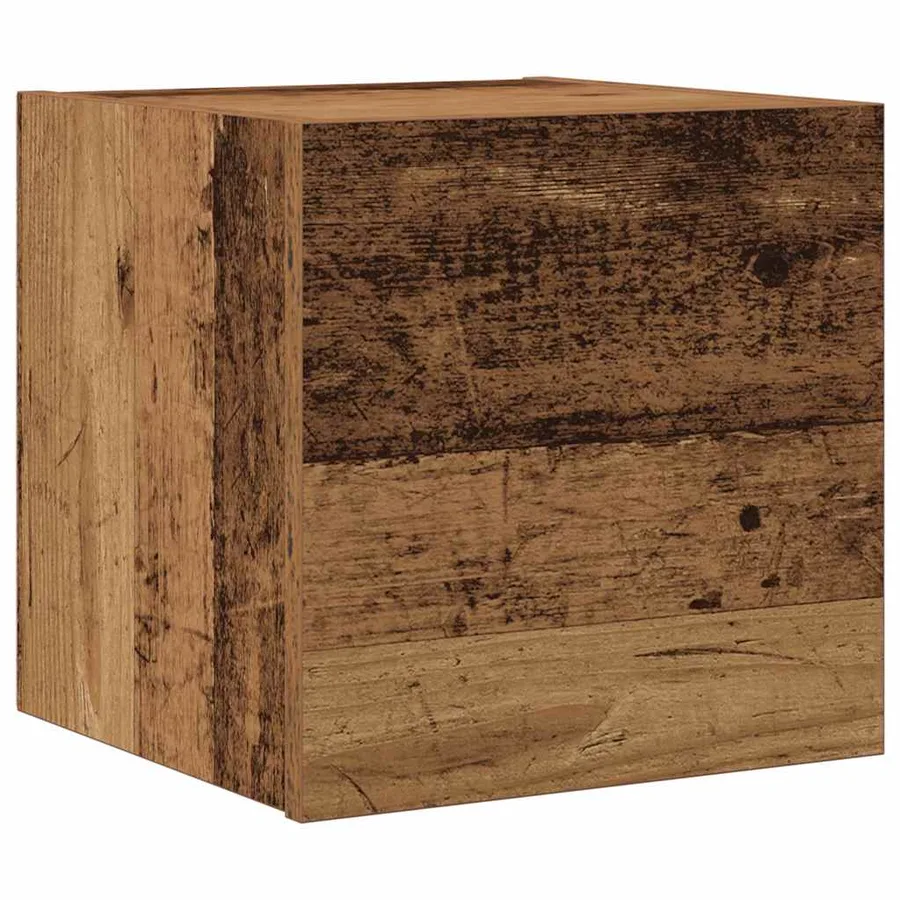 Ensemble de meuble TV mural 7 pcs vieux bois bois d'ingénierie - 4