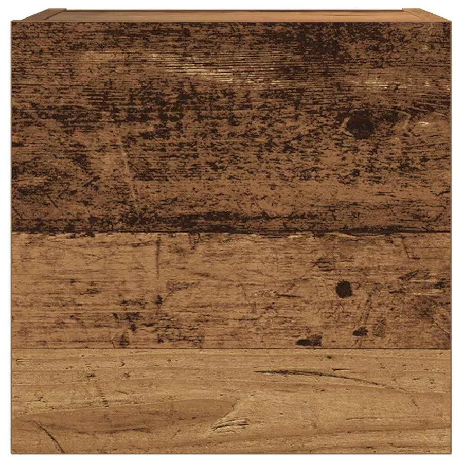 Ensemble de meuble TV mural 7 pcs vieux bois bois d'ingénierie - 5