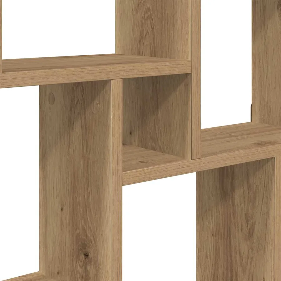 Étagère murale sous forme de cube chêne artisanal 78x15x93 cm - 7