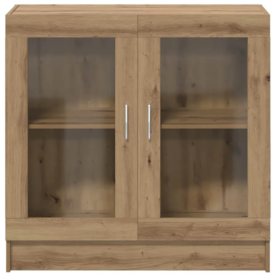 Bibliothèque chêne artisanal 82,5x30,5x80 cm bois d'ingénierie - 5