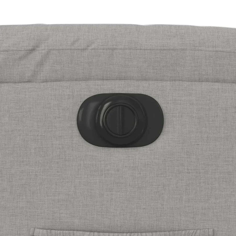Fauteuil inclinable électrique gris nuage tissu - 13