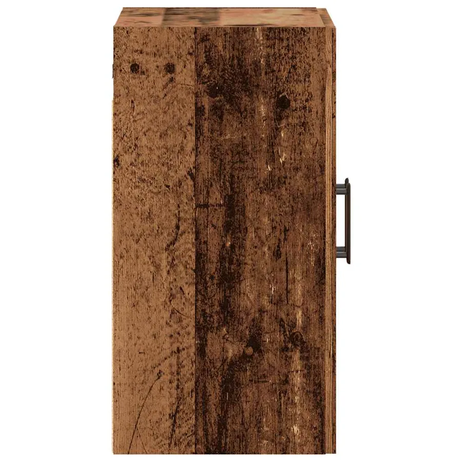 Armoire murale vieux bois 60x31x60 cm bois d'ingénierie - 5