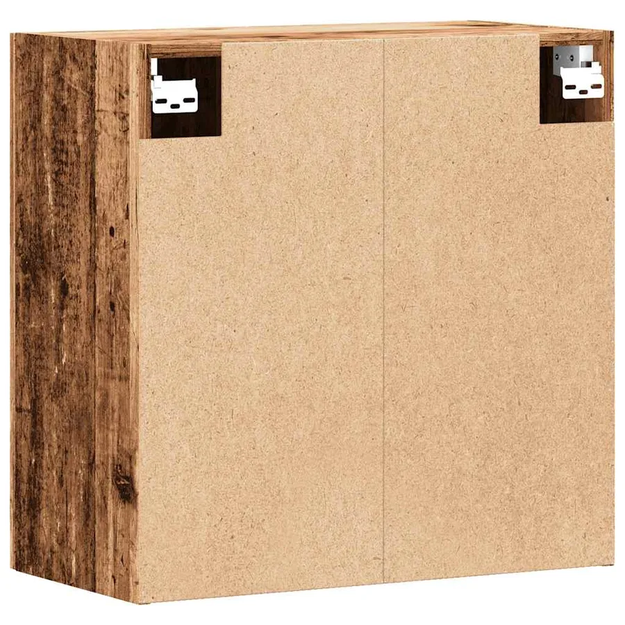 Armoire murale vieux bois 60x31x60 cm bois d'ingénierie - 6