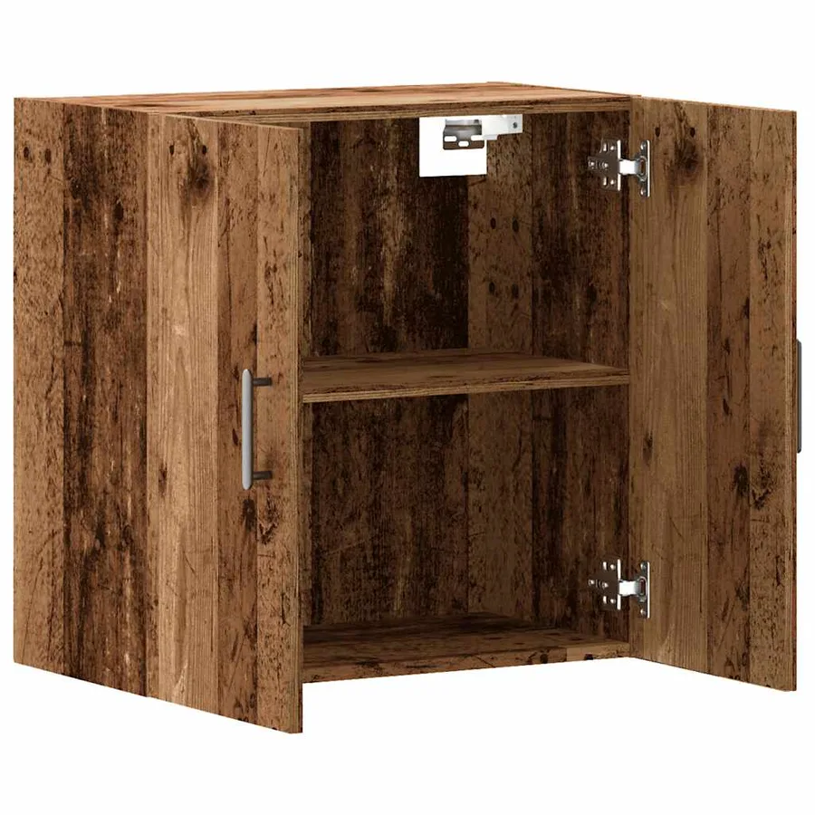 Armoire murale vieux bois 60x31x60 cm bois d'ingénierie - 7