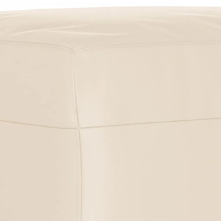 Ensemble de canapés 4 pcs avec coussins Beige Tissu microfibre - 9