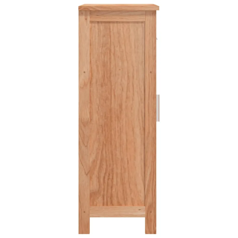 Armoire de salle de bain 42x29x82 cm Bois massif de noyer - 5