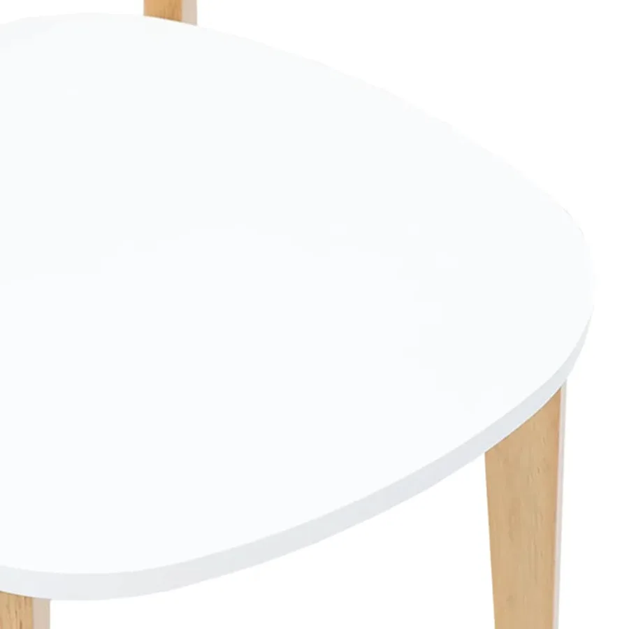 Chaises à manger 2 pcs bois massif caoutchouc - 8