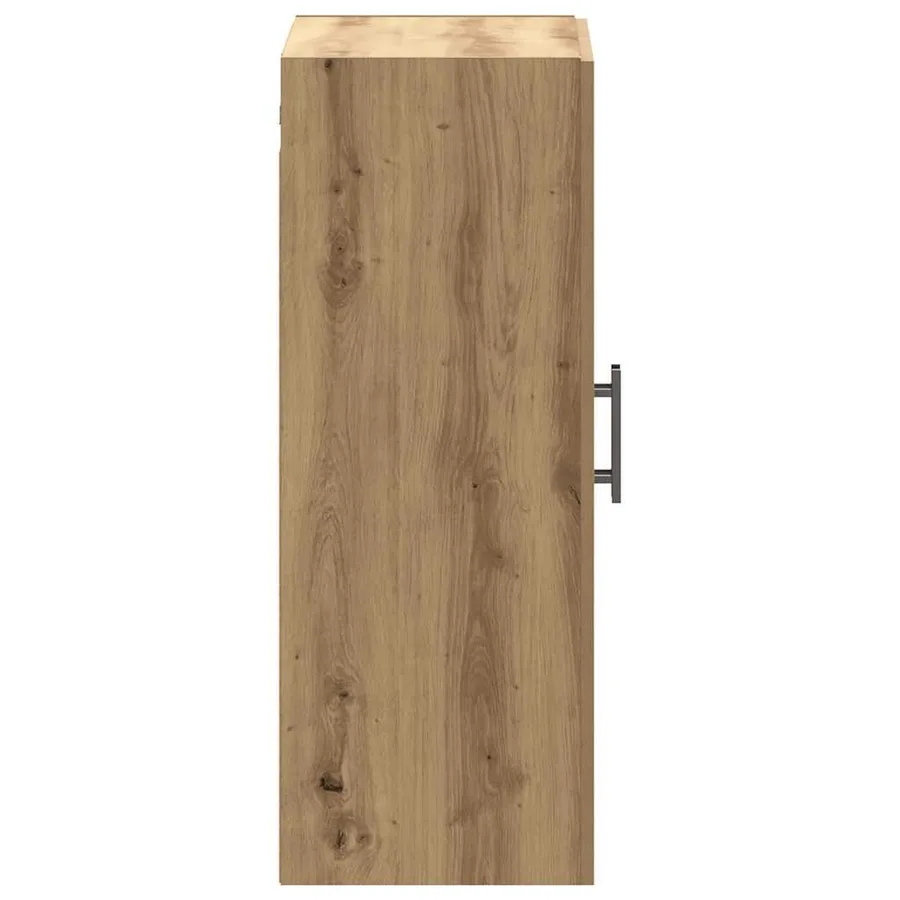 Armoire murale chêne artisanal 69,5x34x90 cm - 5