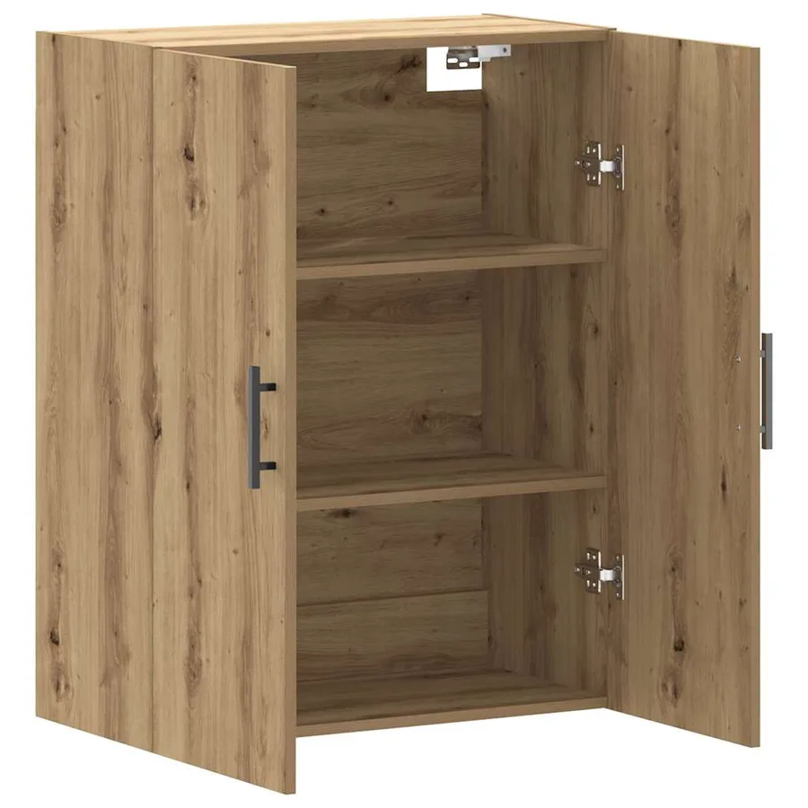 Armoire murale chêne artisanal 69,5x34x90 cm - 7
