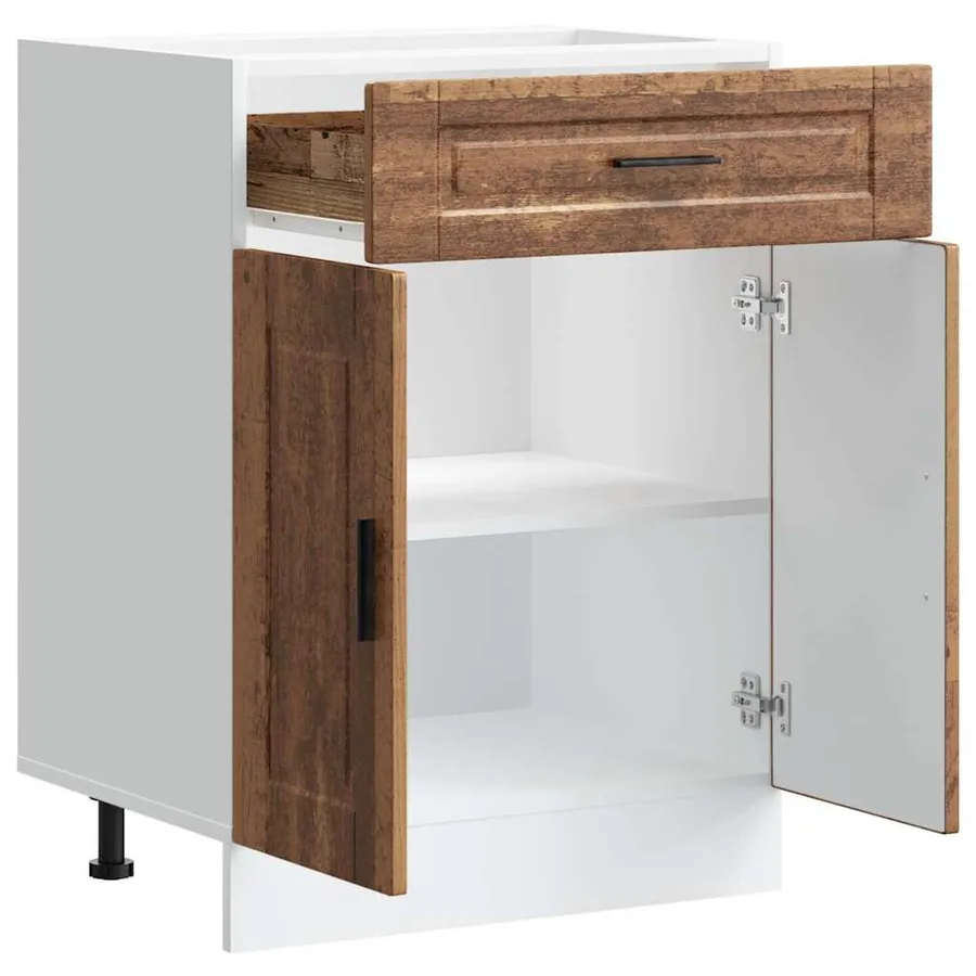 Armoire de cuisine Porto vieux bois bois d'ingénierie - 5