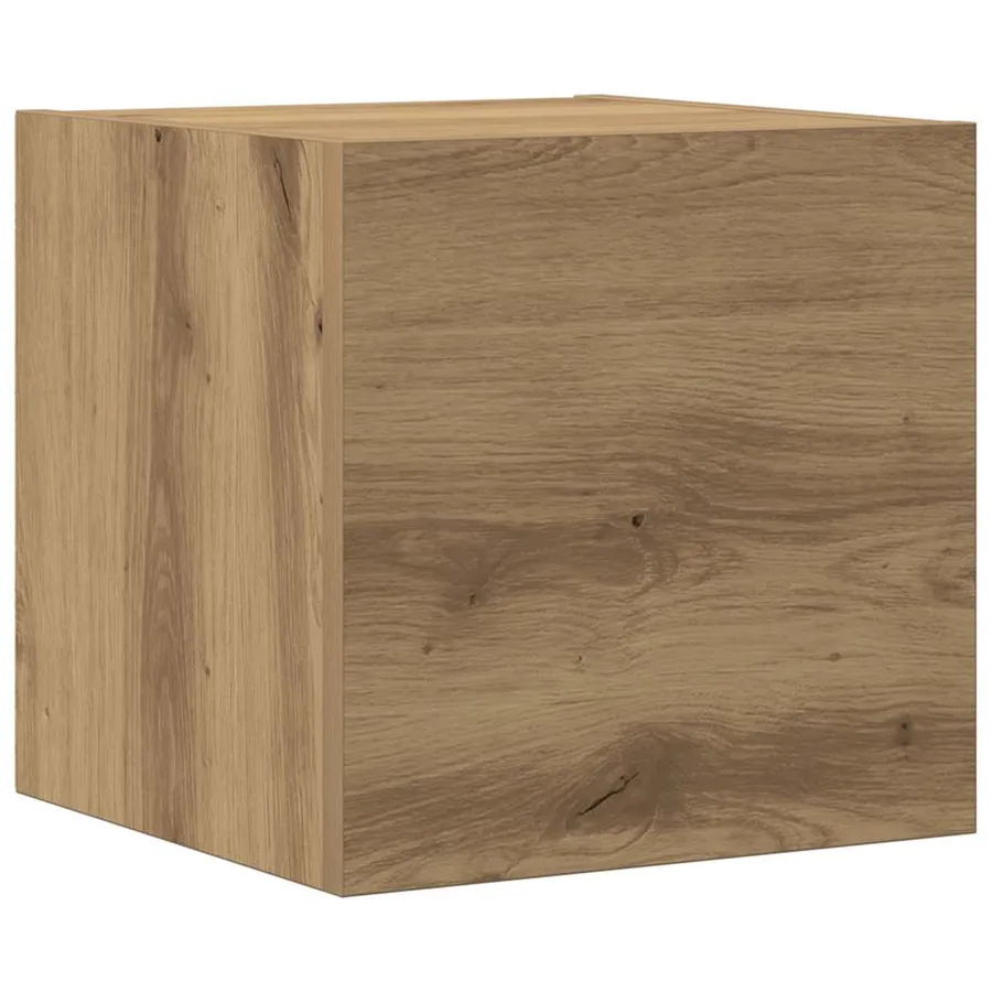 Ensemble de meuble TV mural 5 pcs chêne artisanal - 5