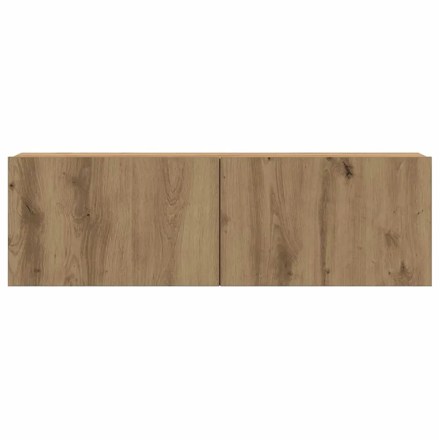Ensemble de meuble TV mural 5 pcs chêne artisanal - 8
