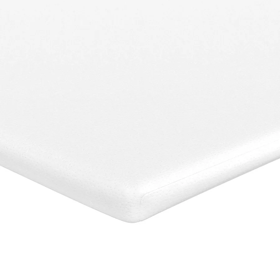 Lit ottoman avec matelas vert foncé 120x190 cm velours - 15