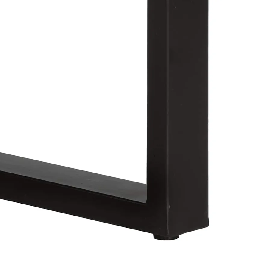 Armoire de console 90x35x75 cm bois de manguier massif brut - 10