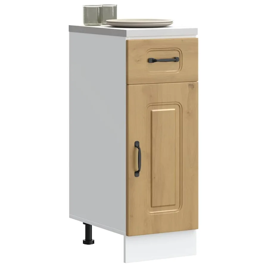 Armoire de cuisine Kalmar chêne artisanal bois d'ingénierie