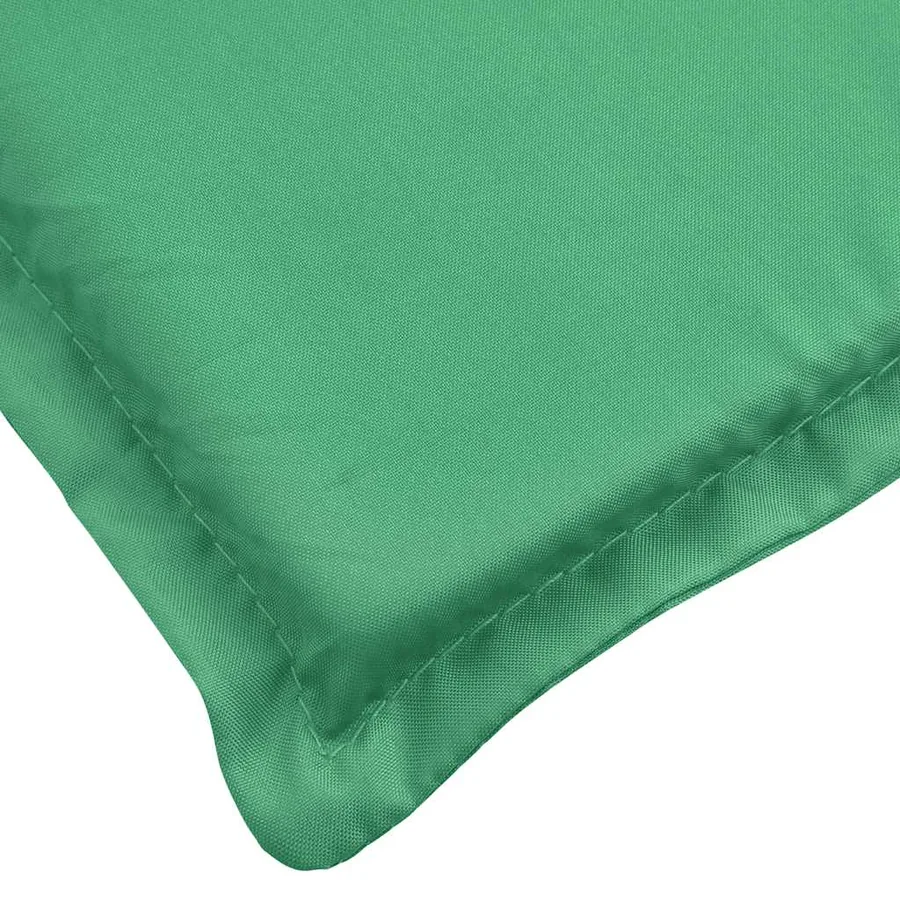 Coussin de chaise de terrasse vert (75+105)x50x4 cm - 7